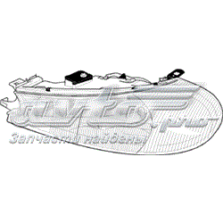 Reflektor lewy Ford 1056278