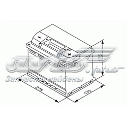 Bateria (akumulator) Renault (RVI) 7711130089 cena, od 188,74 USD