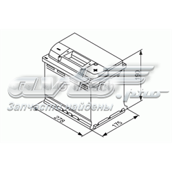 Bateria (akumulator) Opel 1777871 cena, od 138,29 USD