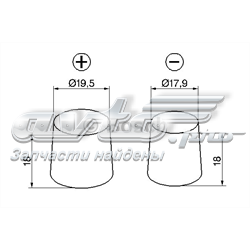 Bateria (akumulator) Chrysler BE0H7800AA cena, od 226,55 USD