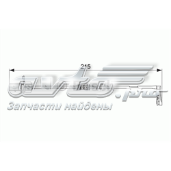 Do koszyka PAB615121 VAG Czujnik zużycia klocków hamulcowych tylny