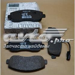 410604386R Renault (RVI) Klocki hamulcowe przednie tarczowe