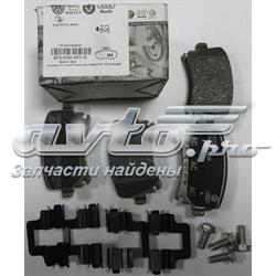 Okładziny (klocki) do hamulców tarczowych tylne VAG 4F0698451D cena, od 23,06 USD