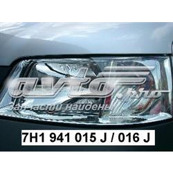  Reflektor lewy Volkswagen Multivan 