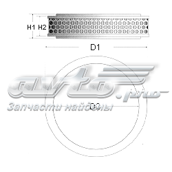 Do koszyka CAF100106R Champion Filtr powietrza