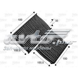 Filtr kabiny VALEO 701007