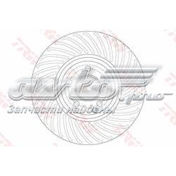 Tarcza hamulcowa przednia TRW DF6195S cena, od 91,98 USD