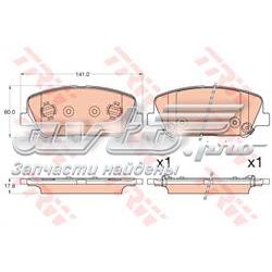 Klocki hamulcowe przednie tarczowe Hyundai/Kia 581012TA61