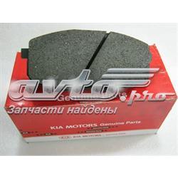581011HA00 Hyundai/Kia Klocki hamulcowe przednie tarczowe