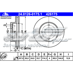 Tarcze hamulcowe Nissan Serena