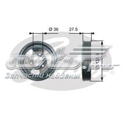 TVD1117 Gates koło pasowe wału korbowego