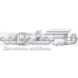 Do koszyka 21962 GKN-Spidan Półoś napędowa przednia lewa