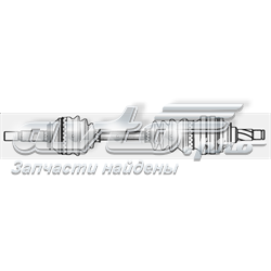 09186550 Opel Półoś napędowa przednia