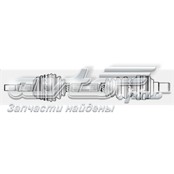 7711368908 Renault (RVI) Półoś napędowa przednia prawa