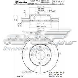 Tarcze hamulcowe Nissan Serena