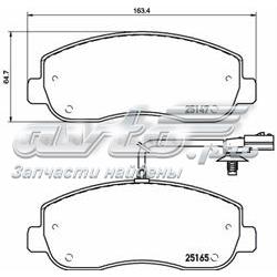 Klocki hamulcowe przednie tarczowe Brembo P68062 cena, od 28,42 USD