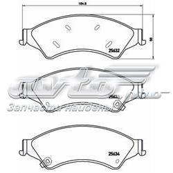 Klocki hamulcowe przednie tarczowe Ford AB312L361AB cena, od 34,75 USD