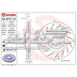 DDF2610C1 Ferodo Tarcza hamulcowa przednia