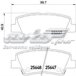 Okładziny (klocki) do hamulców tarczowych tylne Hyundai/Kia 583022TA60 cena, od 20,48 USD