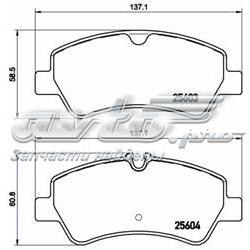 Okładziny (klocki) do hamulców tarczowych tylne Brembo P24160 cena, od 27,48 USD