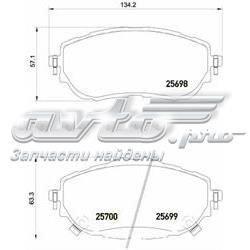 P83150 Brembo klocki hamulcowe przednie tarczowe