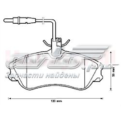 Klocki hamulcowe Peugeot 306