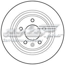 562640JC Jurid/Bendix tarcza hamulcowa tylna