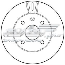 562662JC Jurid/Bendix tarcza hamulcowa przednia