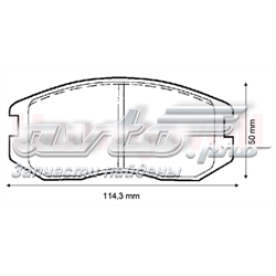 Klocki hamulcowe Daihatsu Terios