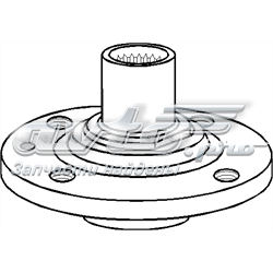 Piasta przednia do Audi 80 81, 85