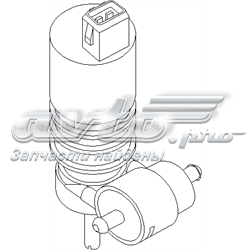 103173755 Hans Pries (Topran) pompka spryskiwacza szyby przedniej