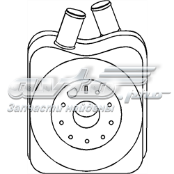 Chłodnica oleju, pod filtrem VAG 271170211 cena, od 49,44 USD
