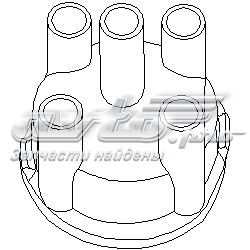 100 242 755 Hans Pries (Topran) kopułka rozdzielacza zapłonu