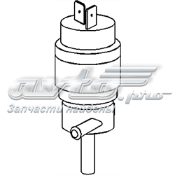 Pompka spryskiwacza szyby przedniej Opel 90492356