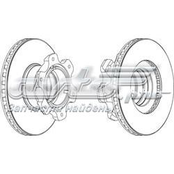46393184 Iveco Tarcza hamulcowa tylna