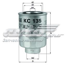 Filtr paliwa Mahle Original KC135D cena, od 10,72 USD
