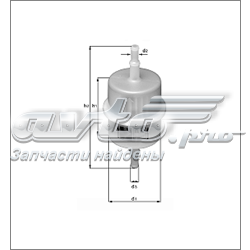 Filtr paliwa KL18 Mahle Original