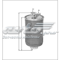 KL43 Mahle Original Filtr paliwa