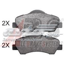 1610699280 Peugeot/Citroen Klocki hamulcowe przednie tarczowe
