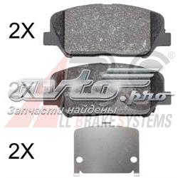 Klocki hamulcowe przednie tarczowe Hyundai/Kia 58101A2A25 cena, od 25,44 USD