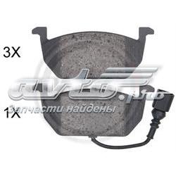 Klocki hamulcowe przednie tarczowe VAG JZW698151AS cena, od 27,88 USD