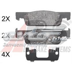 8660006309 Renault (RVI) Klocki hamulcowe przednie tarczowe