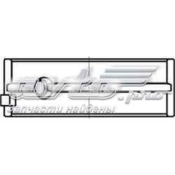 007HS18019000 Mahle Original Panewki główne wału korbowego, zestaw, standardowe (STD)