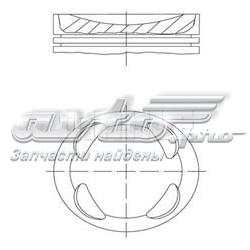 Tłok, komplet do jednego cylindru, STD 081PI00104000 Mahle Original