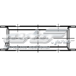 001HS10768000 Mahle Original Panewki główne wału korbowego, zestaw, standardowe (STD)