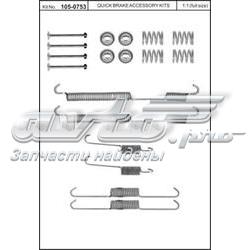 Zestaw naprawczy klocków hamulcowych 1050753 Quick Brake