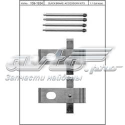 Zestaw naprawczy klocków hamulcowych 1091634 Quick Brake