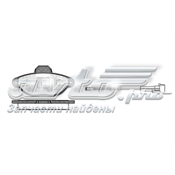 241401 Road House Klocki hamulcowe przednie tarczowe