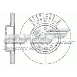 Tarcza hamulcowa przednia DF1222 TRW