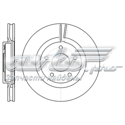 6108710 Road House Tarcza hamulcowa przednia